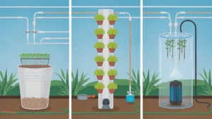 types of hydroponics
