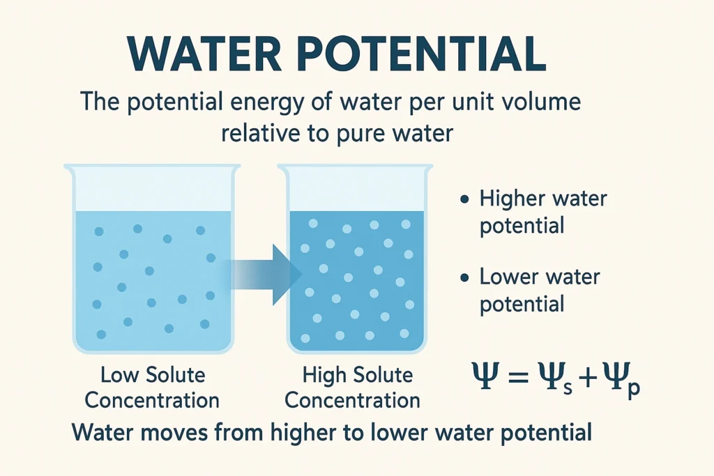 water potential calculator