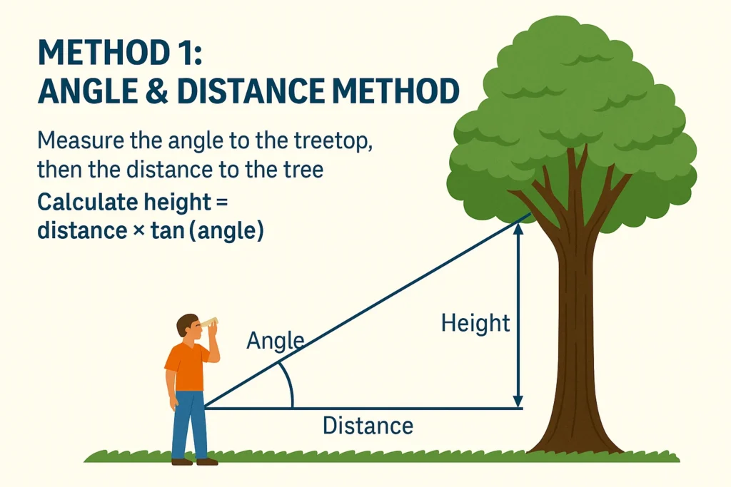 angle and distance method