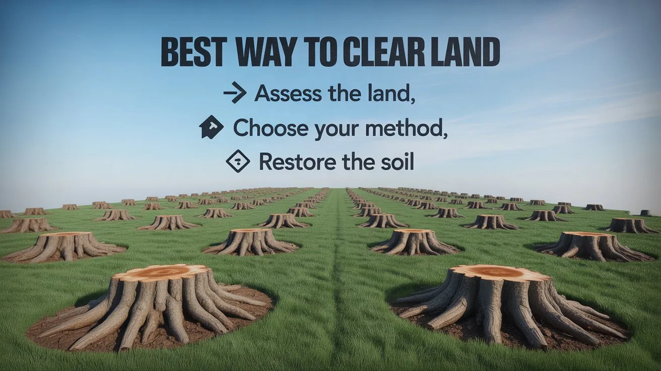 Best way to clear land