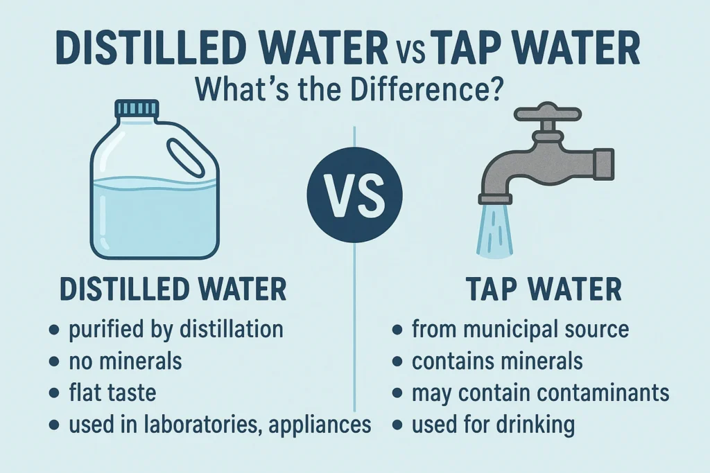 Distilled Water vs Tap Water