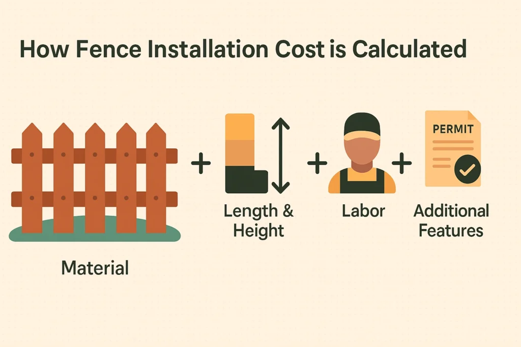 Fence Installation Cost calculator