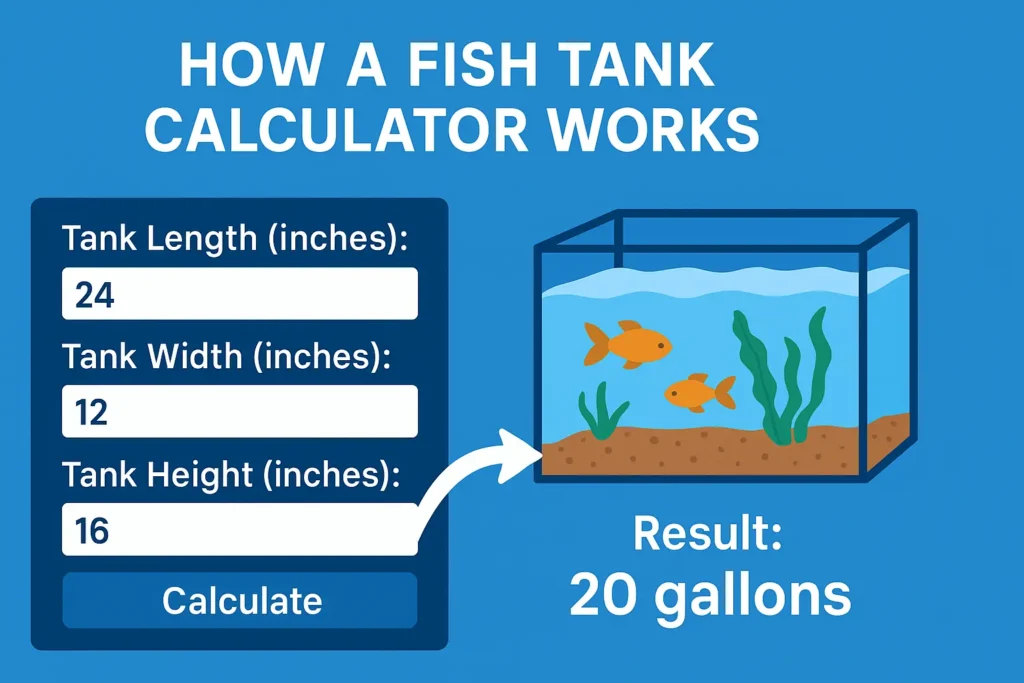 fish tank volume calculator