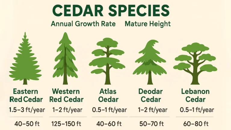 How Fast Do Cedar Trees Grow