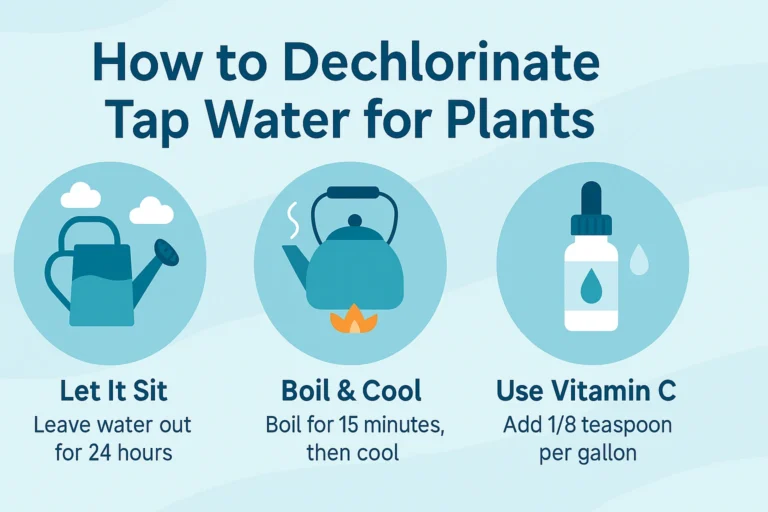 How to Dechlorinate Tap Water for Plants
