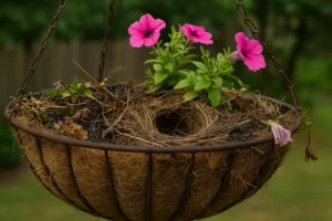 How to Keep Birds Out of Hanging Plants
