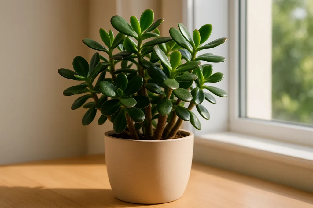 Jade Plant by the Window