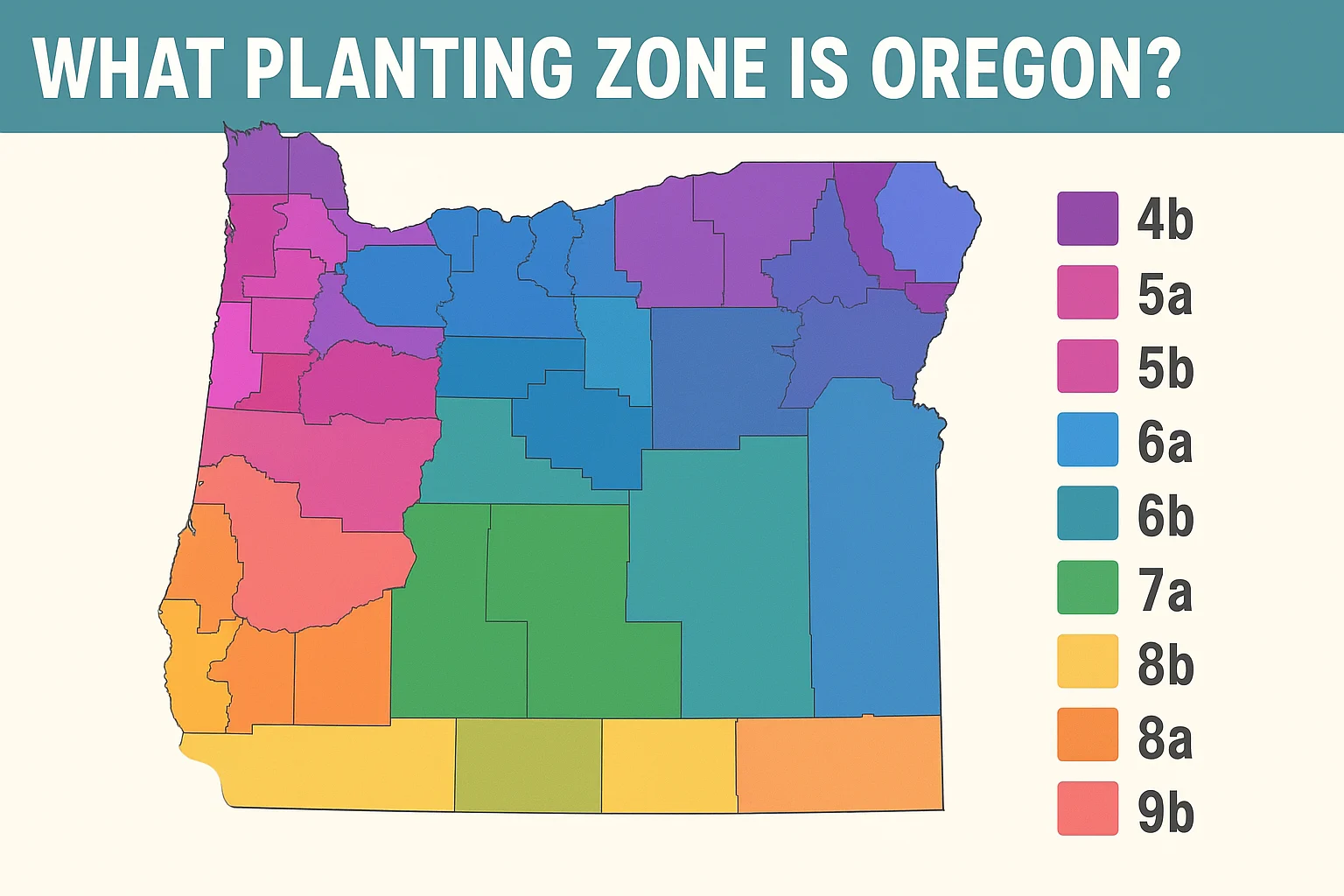 What Planting Zone is Oregon