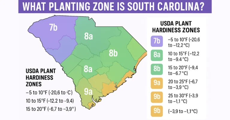 What Planting Zone is South Carolina