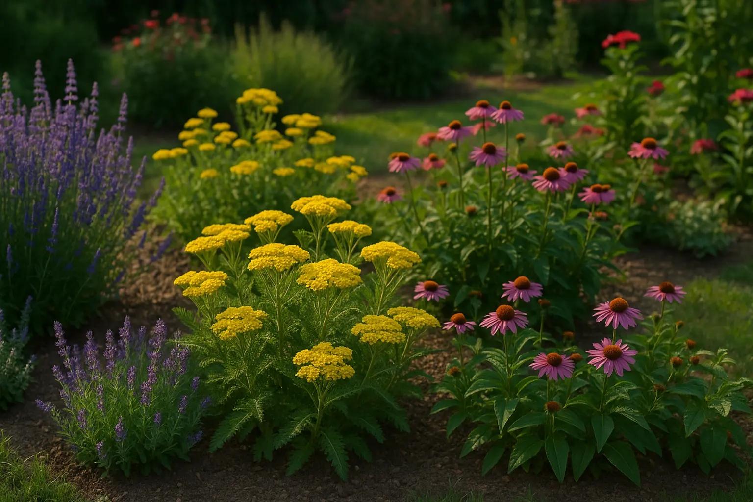 Yarrow Companion Plants