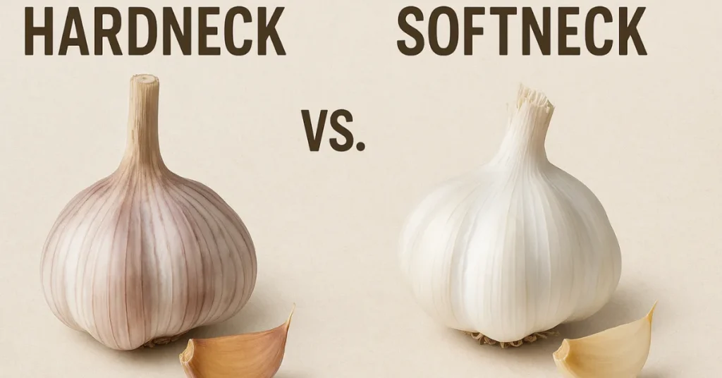 hardneck vs softneck garlic