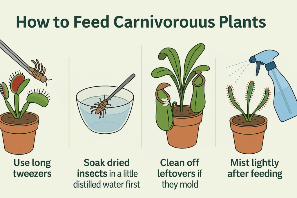 how to feed How To Feed Carnivorous Plants