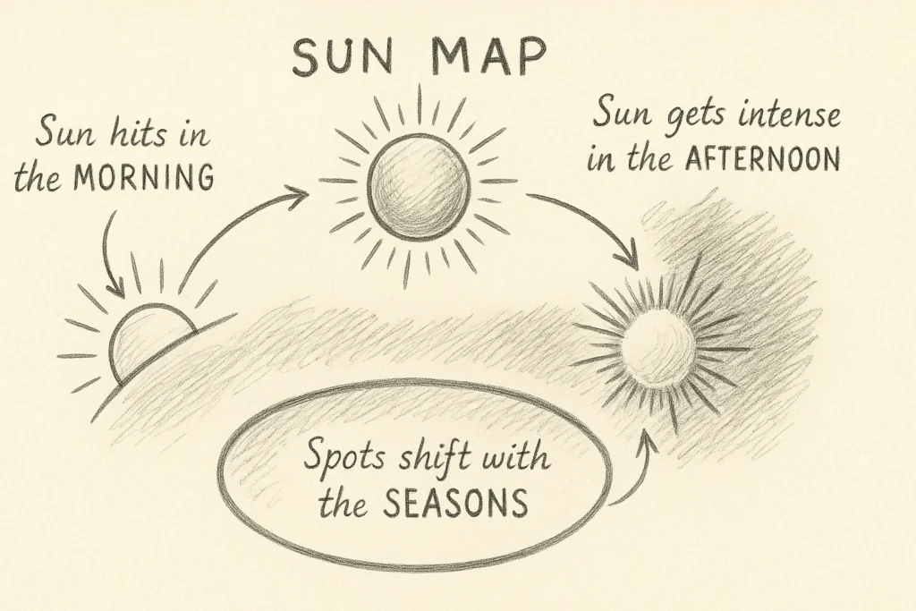 sun map