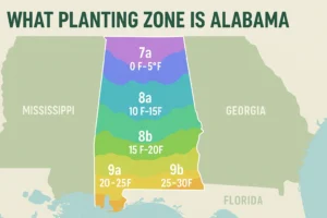 what planting zone is alabama
