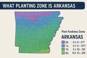what planting zone is arkansas