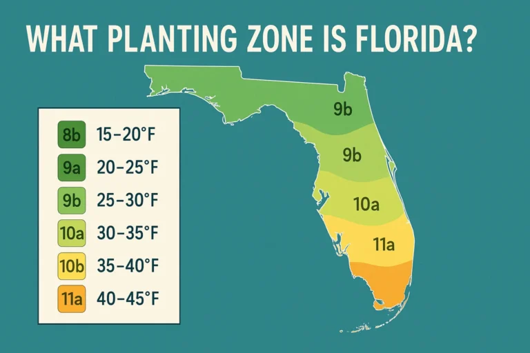 what planting zone is florida