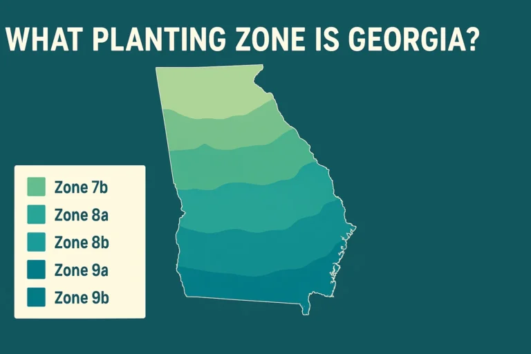 what planting zone is georgia
