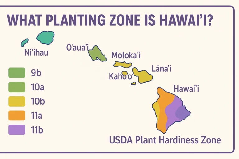 what planting zone is hawaii
