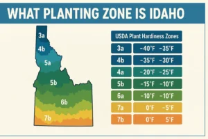 what planting zone is idaho