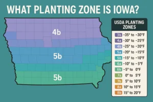 what planting zone is iowa
