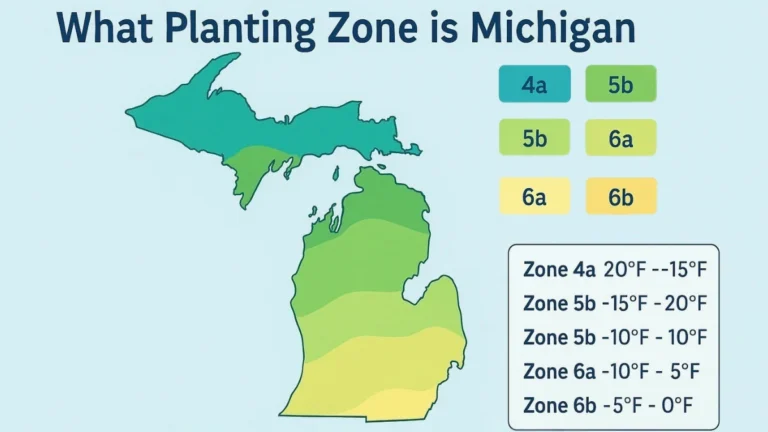 what planting zone is michigan