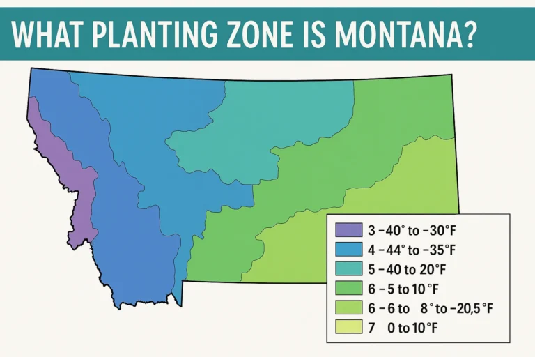 what planting zone is montana