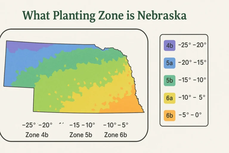 what planting zone is nebraska