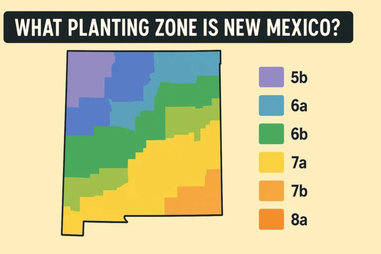 what planting zone is new mexico