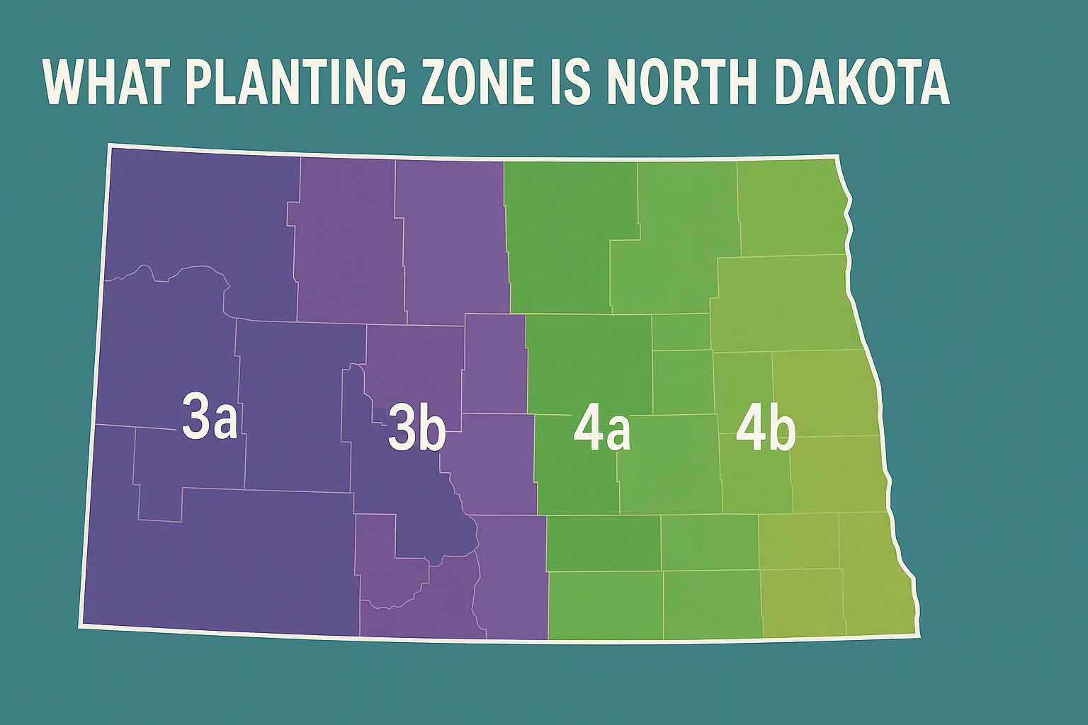 what planting zone is north dakota