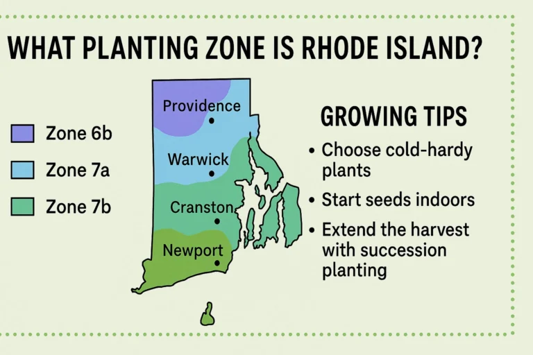 what planting zone is rhode island