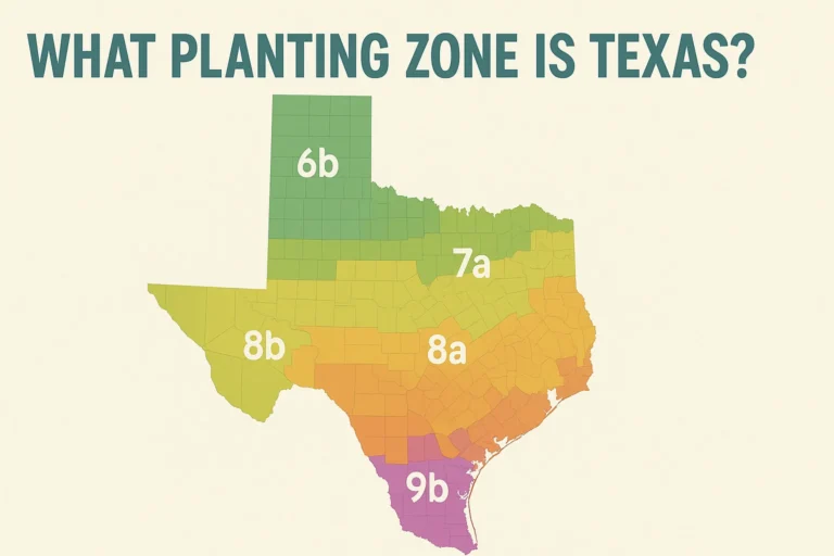 what planting zone is texas