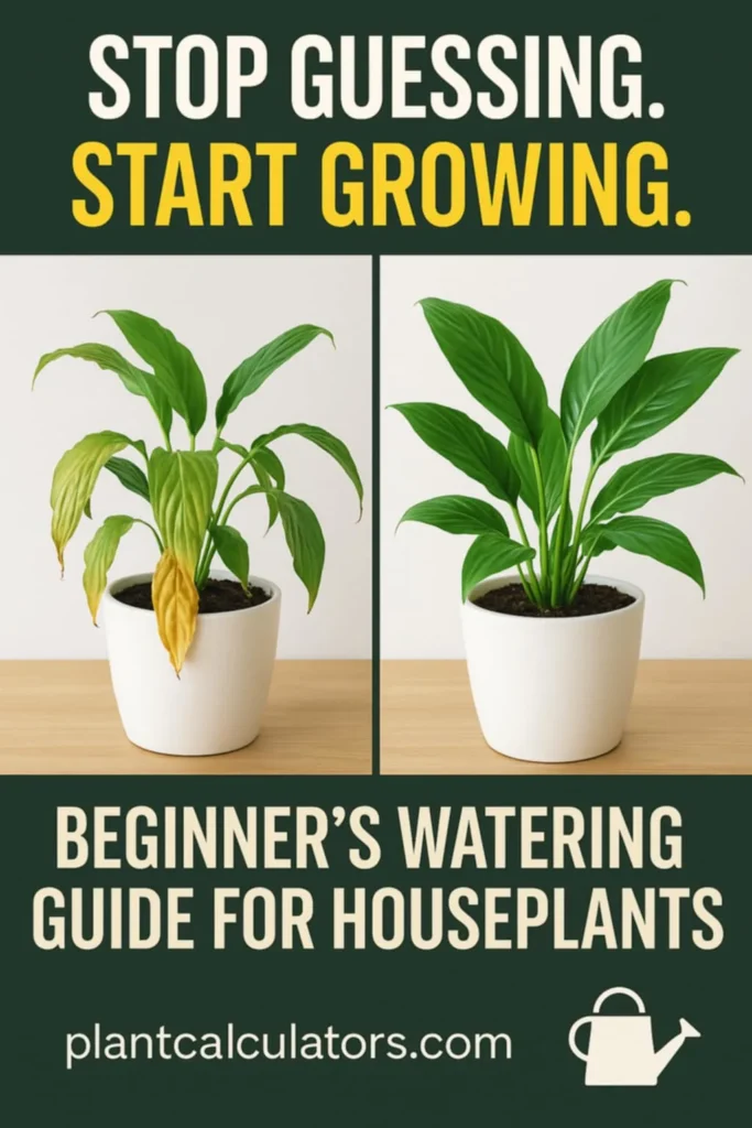 when to water plants