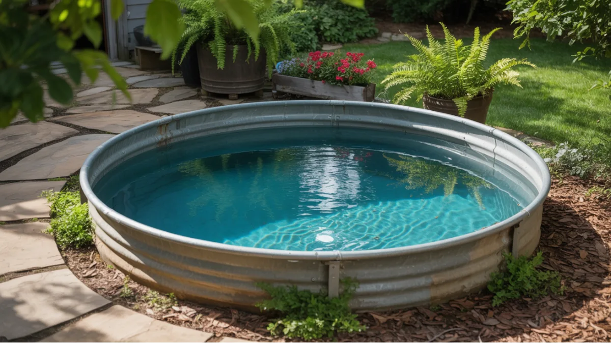 15 Stock Tank Pool Ideas for Your Backyards
